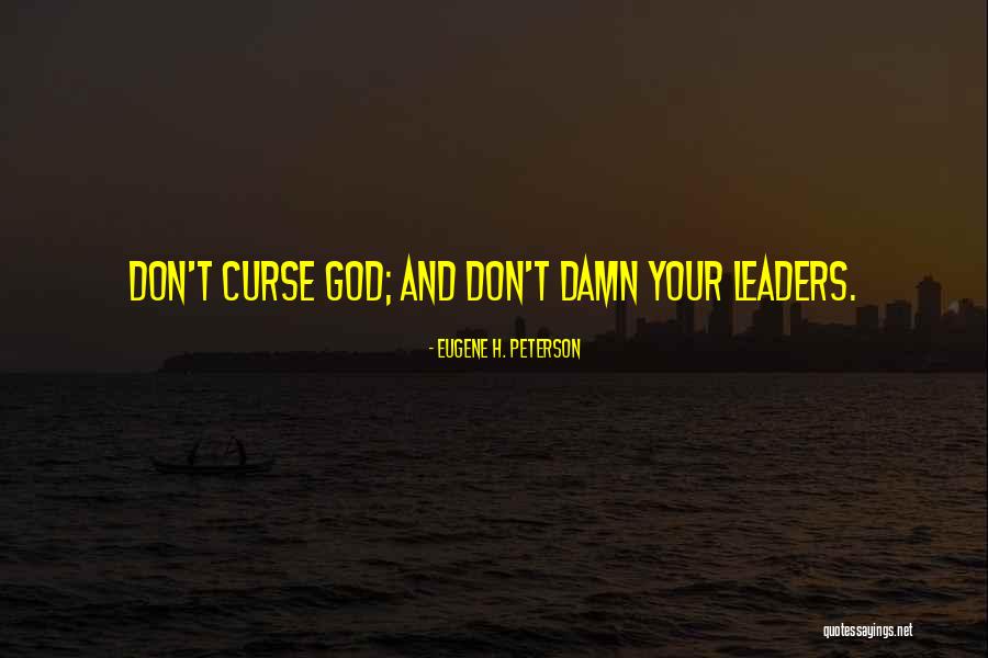 Inabakumori Quotes By Eugene H. Peterson Inabakumori Quotes By Eugene H. Peterson