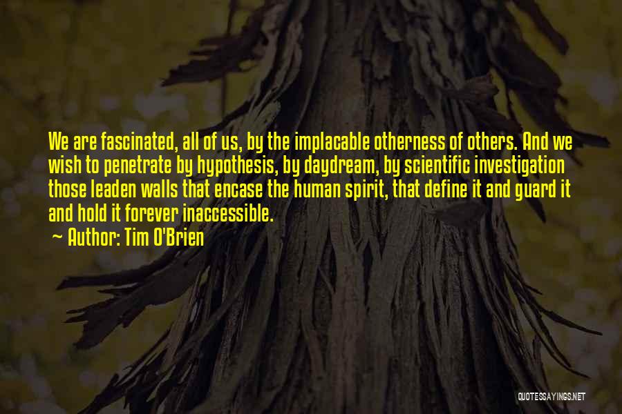 Inaccessible Quotes By Tim O'Brien