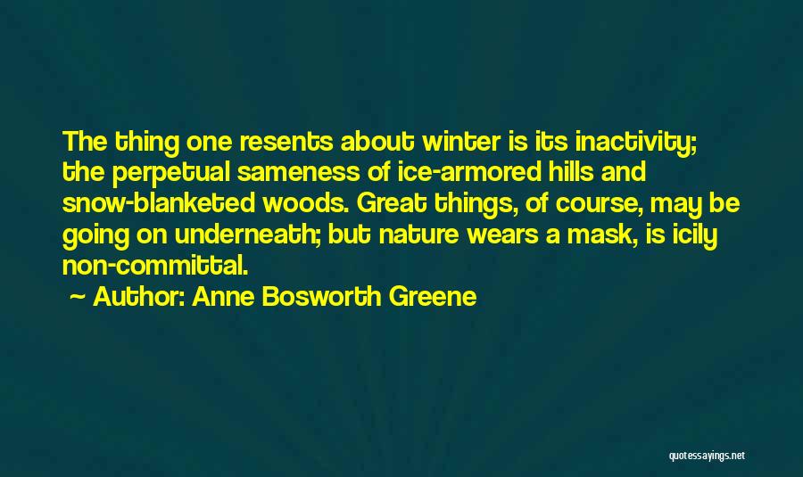 Inactivity Quotes By Anne Bosworth Greene