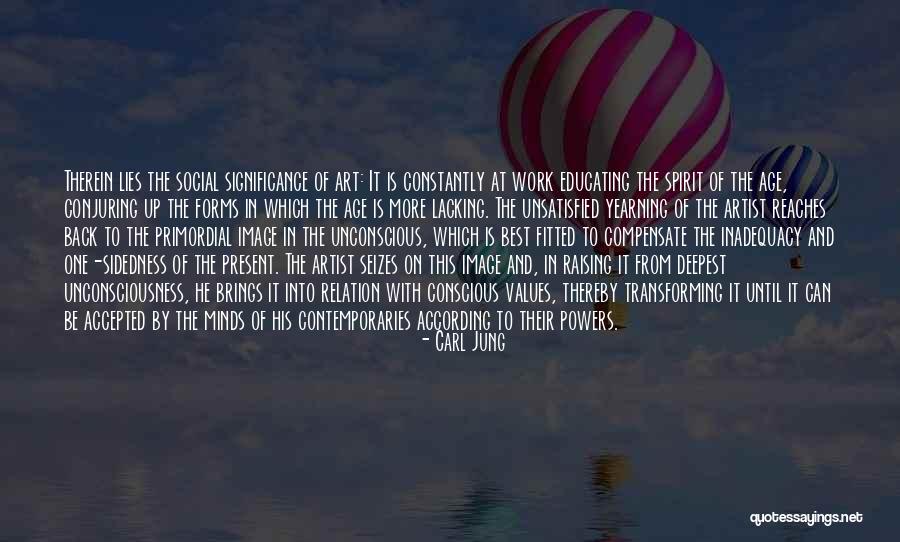 Inadequacy Quotes By Carl Jung