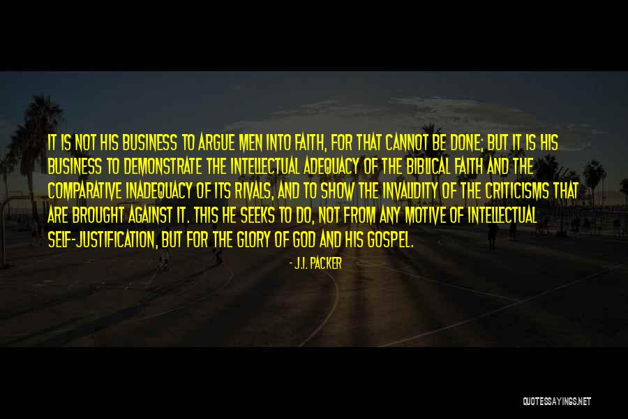 Inadequacy Quotes By J.I. Packer Inadequacy Quotes By J.I. Packer