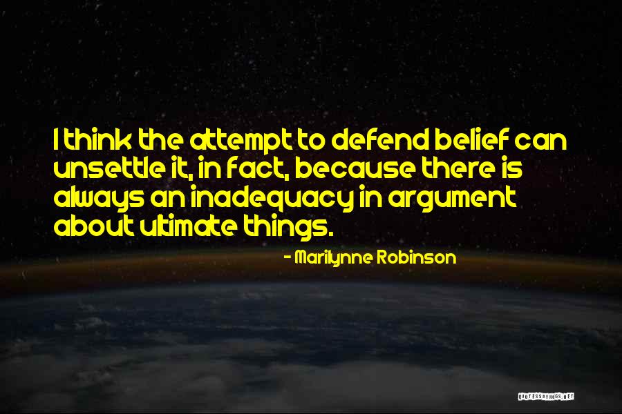 Inadequacy Quotes By Marilynne Robinson Inadequacy Quotes By Marilynne Robinson
