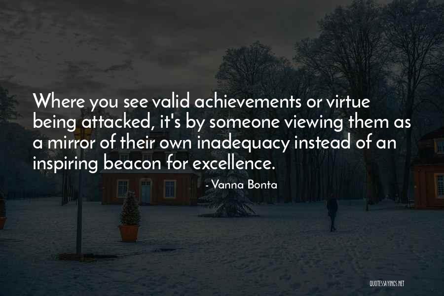 Inadequacy Quotes By Vanna Bonta