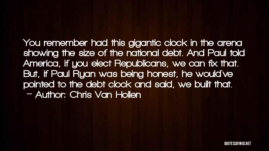 Inadmissible Evidence Quotes By Chris Van Hollen