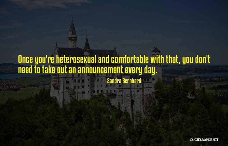 Inadvertidamente Quotes By Sandra Bernhard Inadvertidamente Quotes By Sandra Bernhard