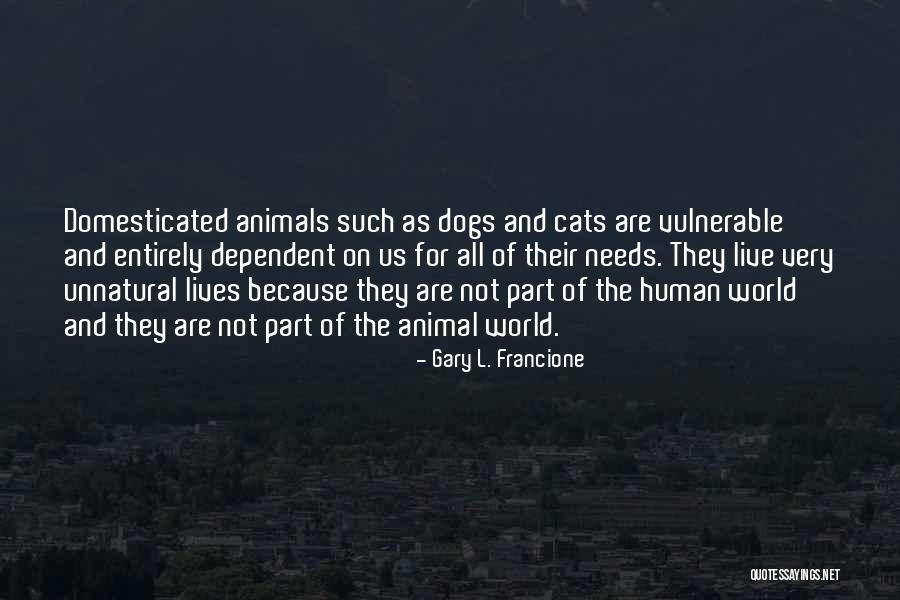 Inamura No Hi Quotes By Gary L. Francione Inamura No Hi Quotes By Gary L. Francione