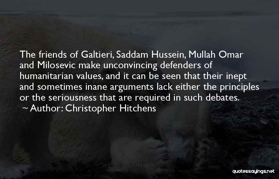Inane Quotes By Christopher Hitchens
