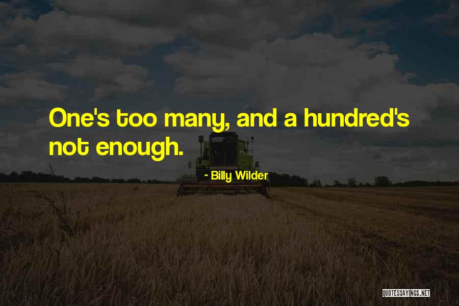 Inanya Quotes By Billy Wilder Inanya Quotes By Billy Wilder