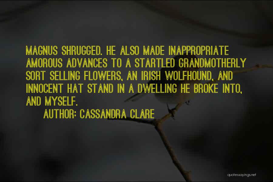 Inappropriate Irish Quotes By Cassandra Clare