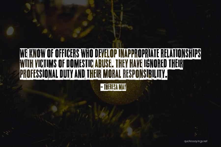 Inappropriate Relationships Quotes By Theresa May Inappropriate Relationships Quotes By Theresa May
