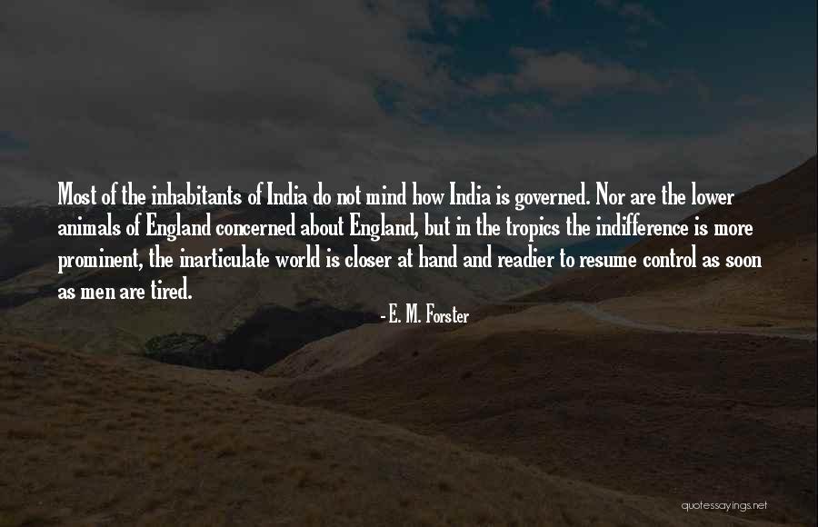 Inarticulate Quotes By E. M. Forster Inarticulate Quotes By E. M. Forster