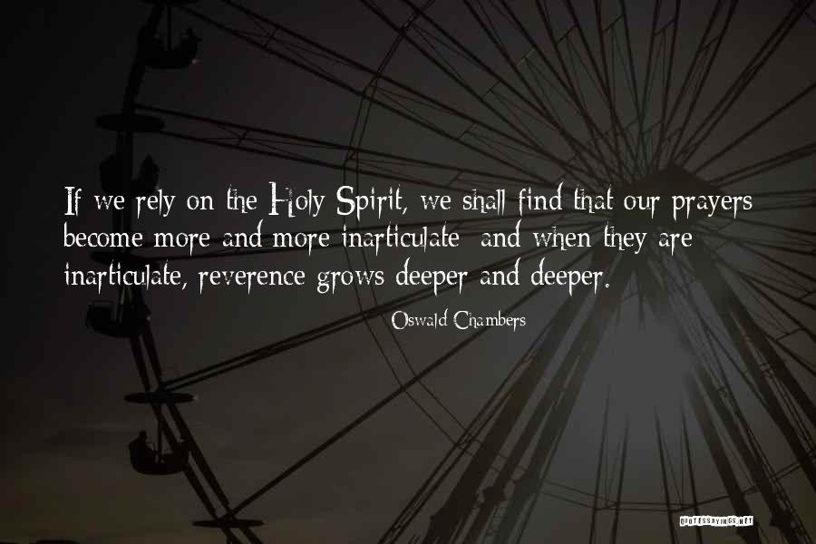 Inarticulate Quotes By Oswald Chambers Inarticulate Quotes By Oswald Chambers