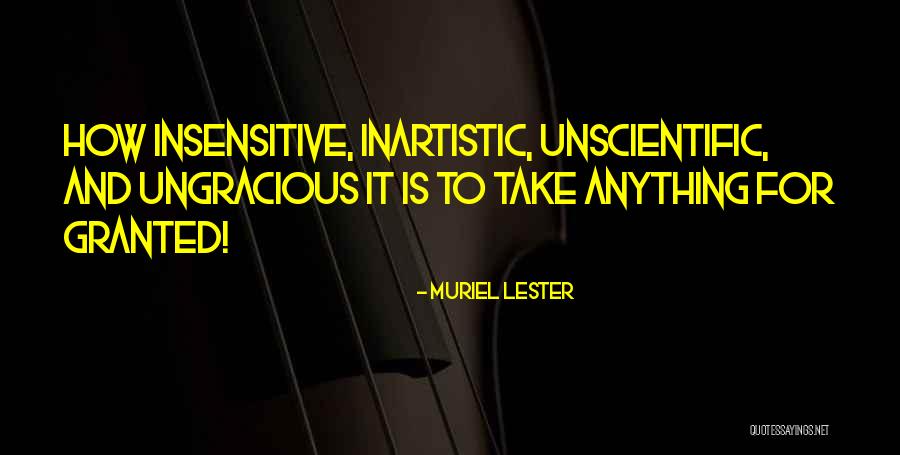 Inartistic Quotes By Muriel Lester Inartistic Quotes By Muriel Lester