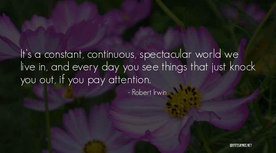 Inatos Significado Quotes By Robert Irwin Inatos Significado Quotes By Robert Irwin