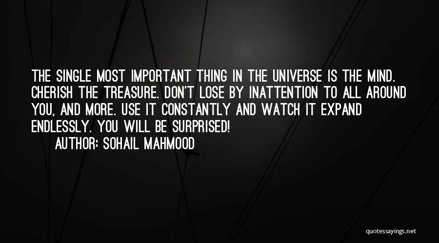 Inattention Quotes By Sohail Mahmood