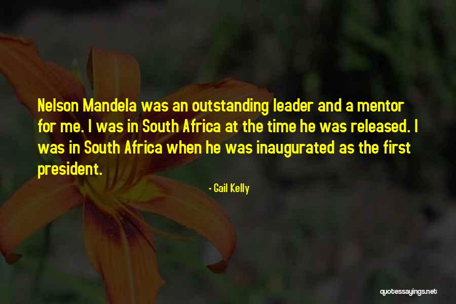 Inaugurated Quotes By Gail Kelly Inaugurated Quotes By Gail Kelly
