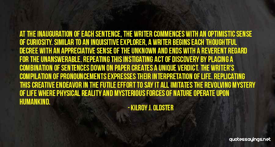 Inauguration The Quotes By Kilroy J. Oldster Inauguration The Quotes By Kilroy J. Oldster