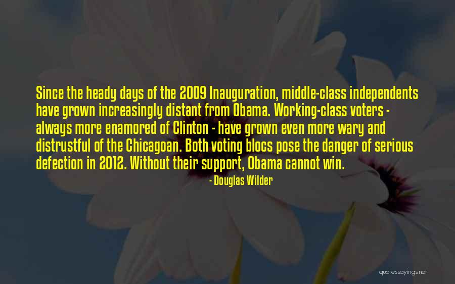 Inauguration Welcome Quotes By Douglas Wilder