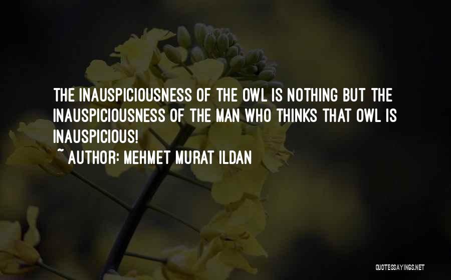 Inauspicious Quotes By Mehmet Murat Ildan