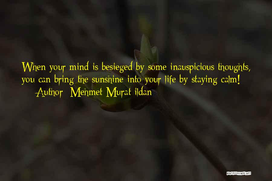 Inauspicious Quotes By Mehmet Murat Ildan