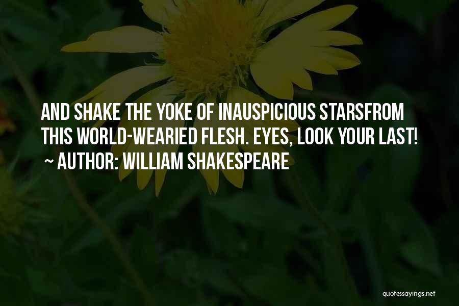 Inauspicious Quotes By William Shakespeare