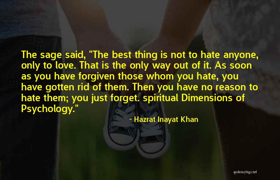 Inayat Khan Love Quotes By Hazrat Inayat Khan