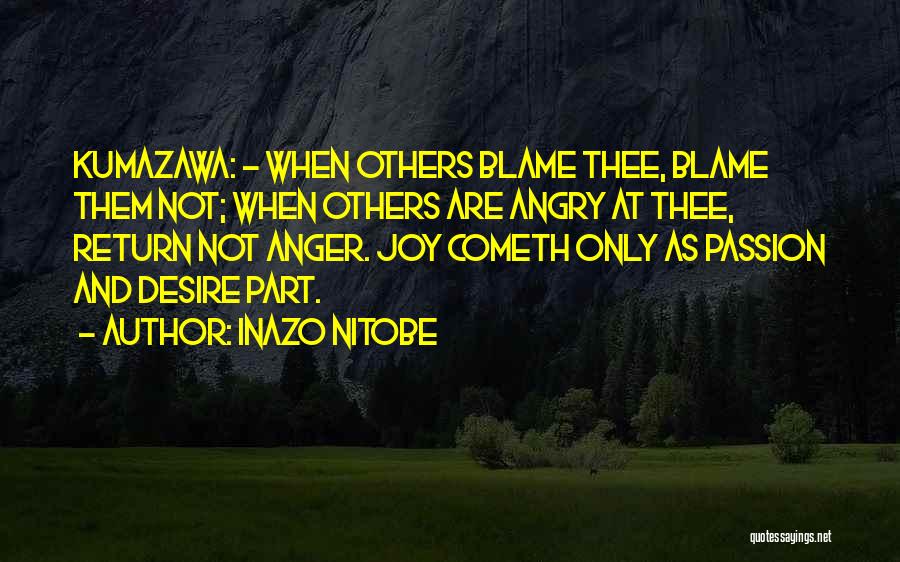 Inazo Nitobe Quotes 1888279