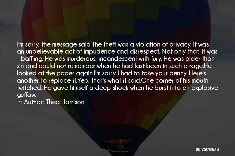 Incandescent Quotes By Thea Harrison