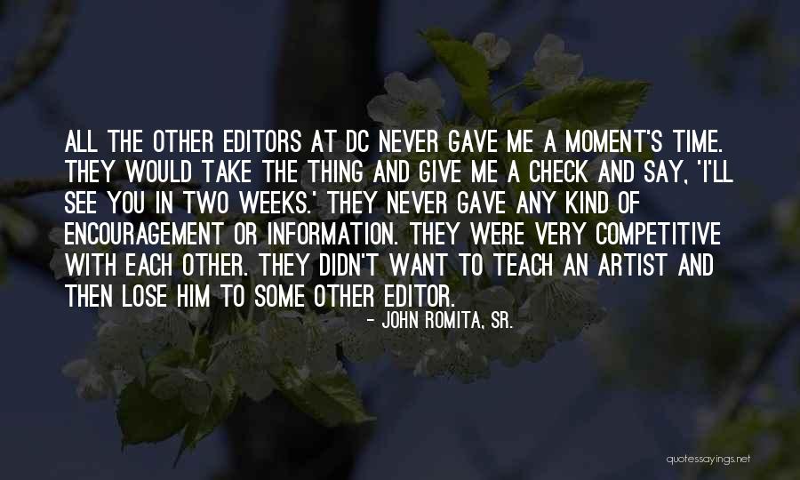 Incantesimo 10 Quotes By John Romita, Sr. Incantesimo 10 Quotes By John Romita, Sr.