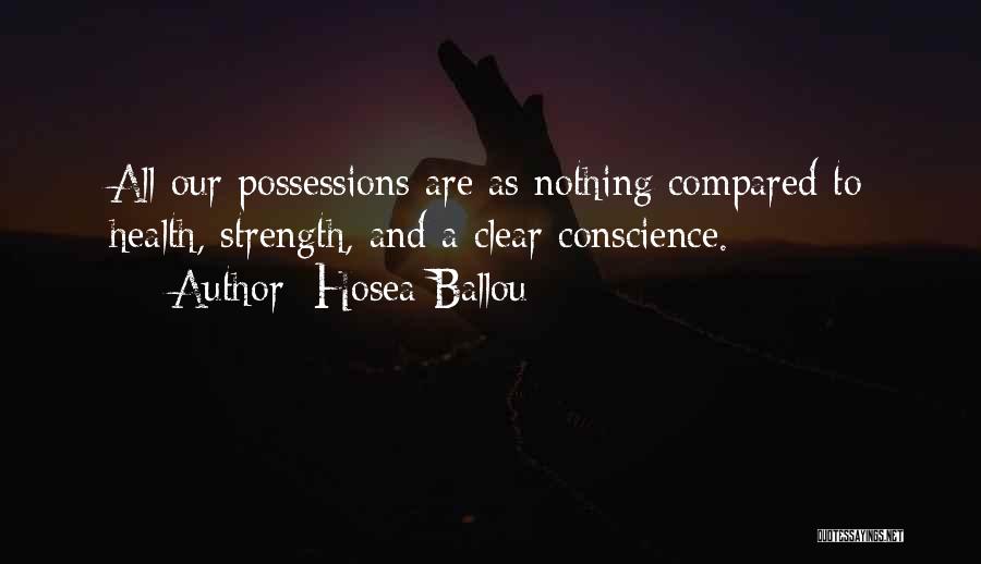 Incantico Quotes By Hosea Ballou