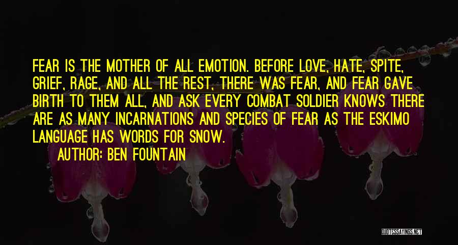 Incarnations Quotes By Ben Fountain