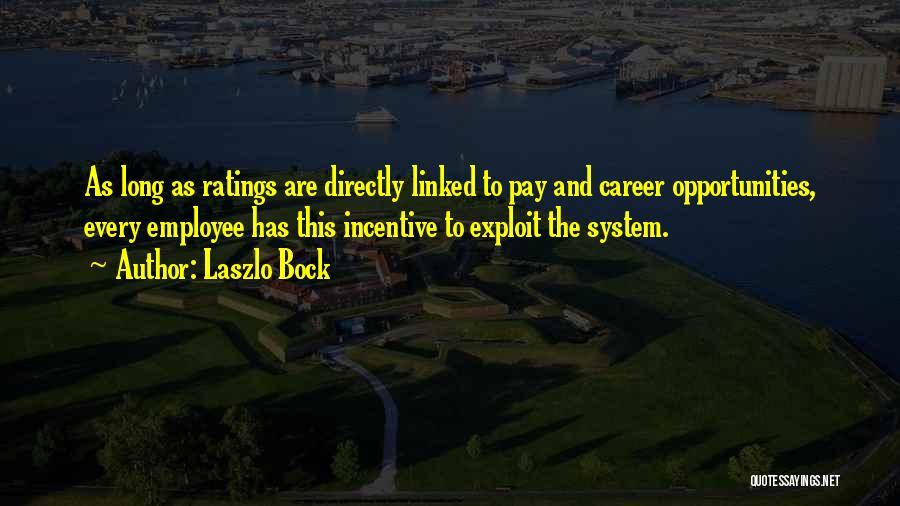 Incentive Pay Quotes By Laszlo Bock