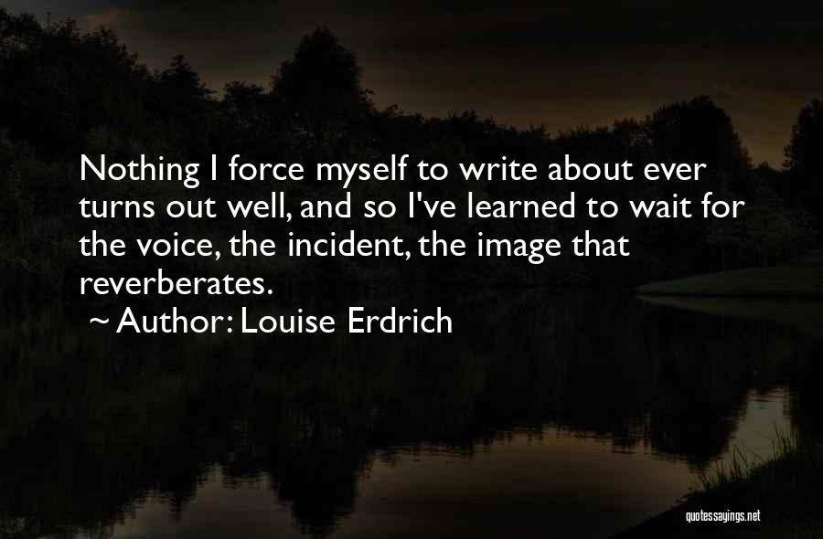Incident Quotes By Louise Erdrich