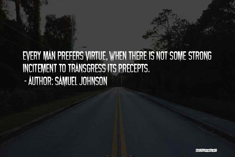 Incitement Quotes By Samuel Johnson