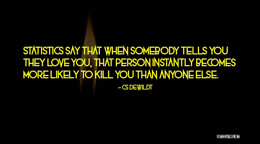 Inclinaison De Laxe Quotes By CS Dewildt Inclinaison De Laxe Quotes By CS Dewildt