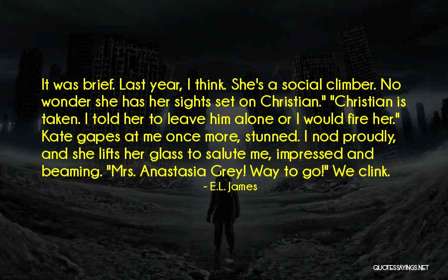 Inclination In A Sentence Quotes By E.L. James