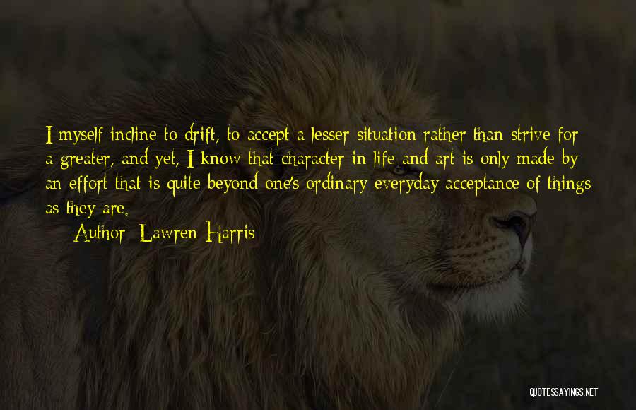 Incline Quotes By Lawren Harris