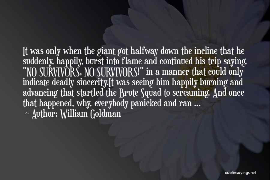 Incline Quotes By William Goldman