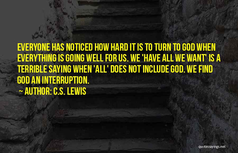 Include Quotes By C.S. Lewis