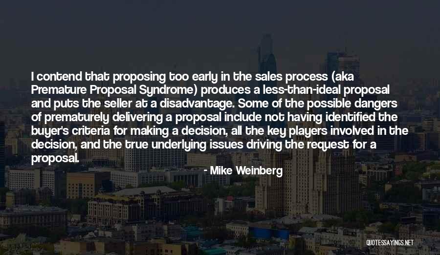 Include Quotes By Mike Weinberg