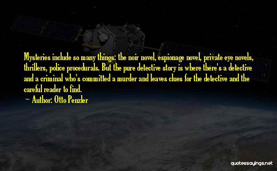 Include Quotes By Otto Penzler