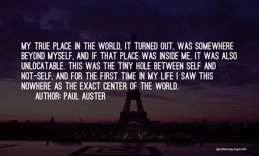 Incogruity Quotes By Paul Auster