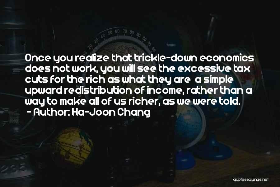 Income Redistribution Quotes By Ha-Joon Chang
