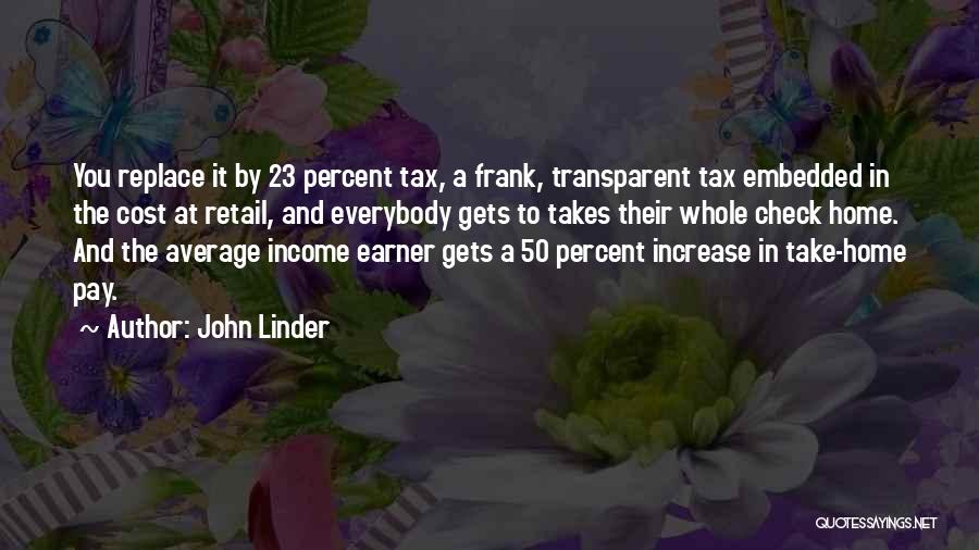 Income Tax Quotes By John Linder