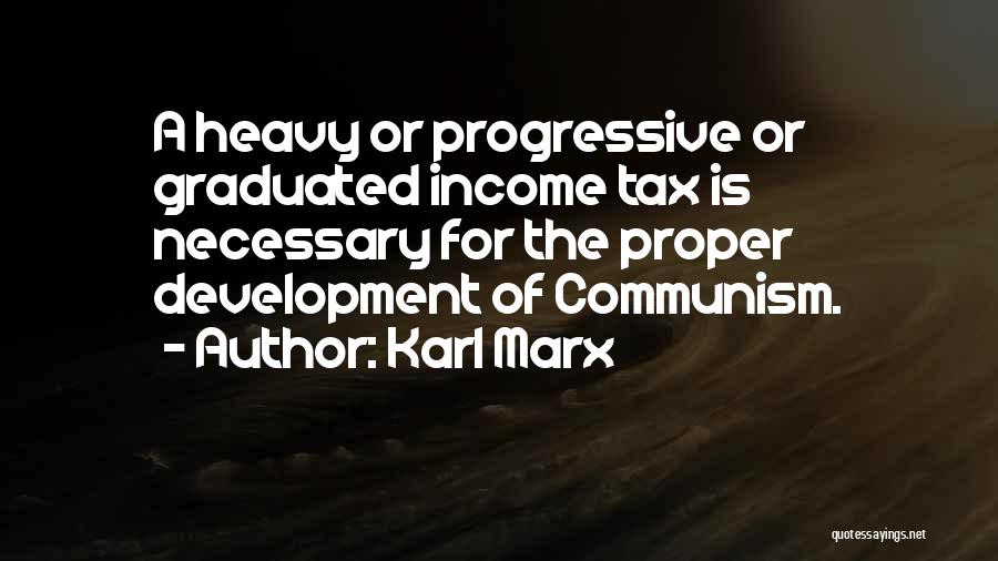 Income Tax Quotes By Karl Marx