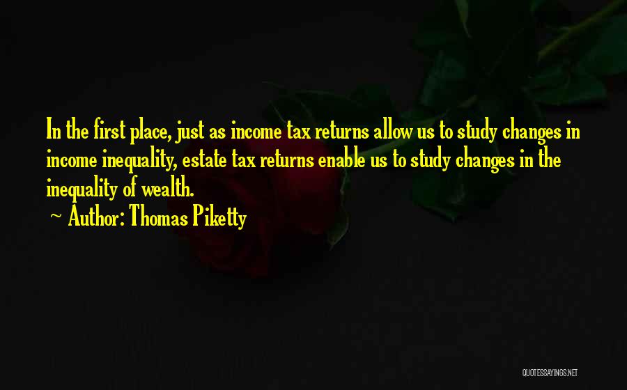 Income Tax Quotes By Thomas Piketty