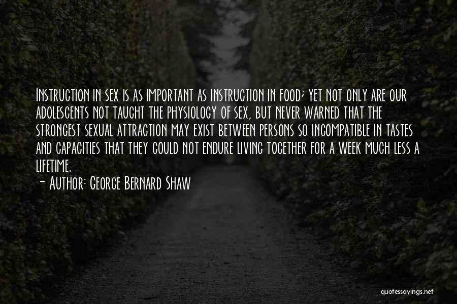 Incompatible Quotes By George Bernard Shaw