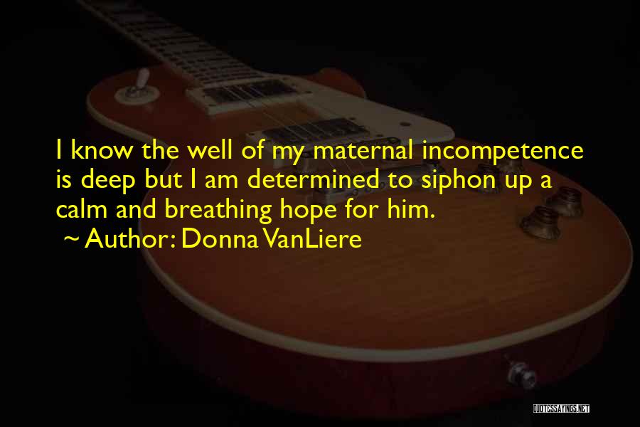 Incompetence Quotes By Donna VanLiere