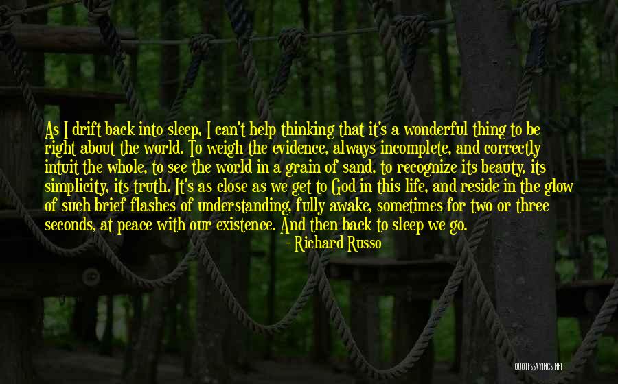Incomplete Life Quotes By Richard Russo Incomplete Life Quotes By Richard Russo