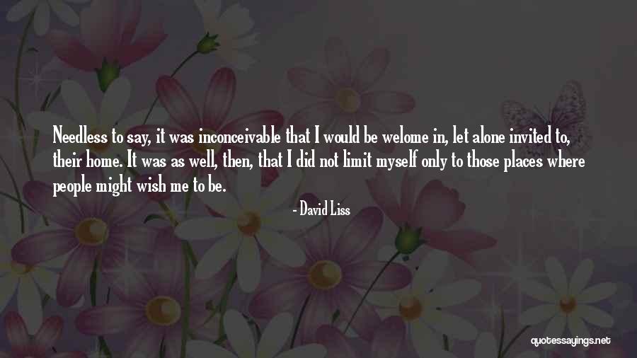Inconceivable Quotes By David Liss Inconceivable Quotes By David Liss